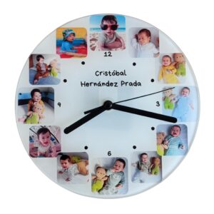 Reloj Vidrio